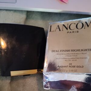 Lancome Dual Finish Highlighter - Radiant Rose Gold